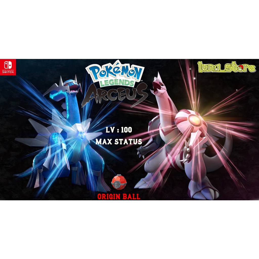 pokemon legends arceus Dialga and Palkia Origin Ball Shopee Thailand