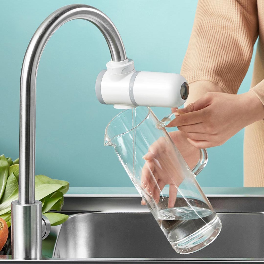 ภาพสินค้าXiaomi Mijia Faucet Water Cleaner Purifier MUL11 Filter Kitchen Bathroom Sink Tap Filtration เครื่องกรองน้ำติดหัวก๊อก จากร้าน umimall บน Shopee ภาพที่ 4