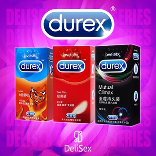 ภาพหน้าปกสินค้าDurex ดูเร็กซ์ ถุงยางอนามัยดูเร็กซ์ผิวขรุขะ (10-12ชิ้น) Durex Condom ซึ่งคุณอาจชอบสินค้านี้