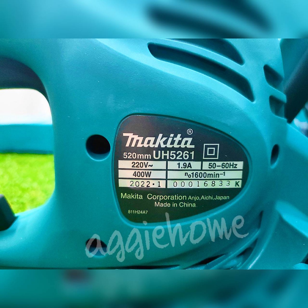 makita-เครื่องตัดแต่งกิ่ง-ไฟฟ้า-รุ่น-uh5261-400-วัตต์-ความยาวใบมีด-520-มม-เครื่องตัด-แต่งพุ่มไม้-ตัดกิ่ง-ตัดไม้