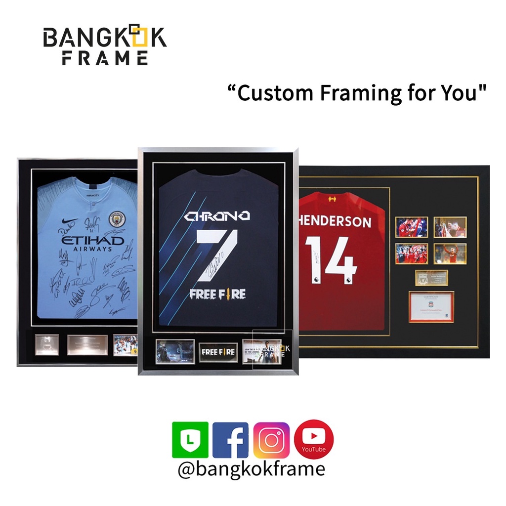 bangkokframe-กรอบรูป-กรอบใส่เสื้อบอล-กรอบของสะสมออกแบบพิเศษ