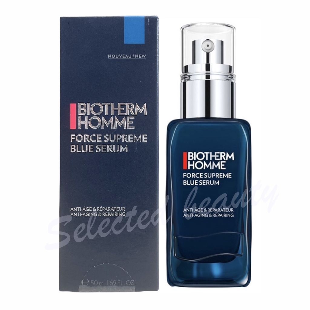 ใหม่ล่าสุด-biotherm-homme-force-supreme-blue-pro-retinol-serum-50-ml-ฉลากไทย