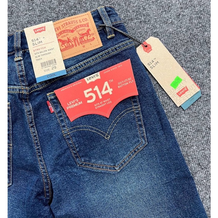 levis-514-กางเกงยีนส์ขาสั้นแบรนด์