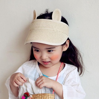 ภาพหน้าปกสินค้าหมวกสานเด็กหมวก หมวกครึ่งหัว กันเเดด สินค้าพร้อมส่งจากไทย A079 ที่เกี่ยวข้อง