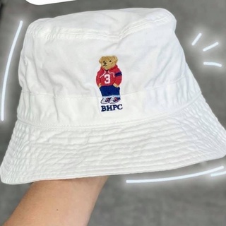 หมวกบัคเกท Polo club หมี Bear ของแท้💯