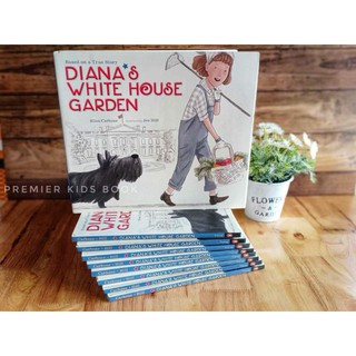 (New) Dianas white house garden By.Elisa Carbone , Jen hill(Illustrated)