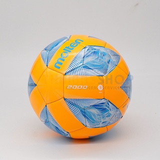 สินค้า [ของแท้ 100%] ลูกฟุตบอล ลูกบอล Molten F5A2000-OB เบอร์5 ลูกฟุตบอลหนังเย็บ ของแท้ 100%