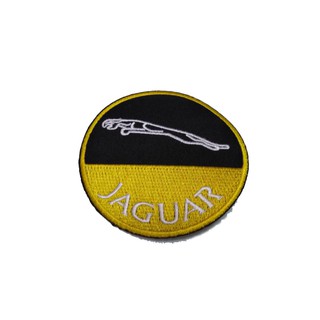 JAQUAR จากัว ป้ายติดเสื้อแจ็คเก็ต อาร์ม ป้าย ตัวรีดติดเสื้อ อาร์มรีด อาร์มปัก Badge Embroidered Sew Iron On Patches