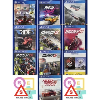 (มือ2) Need For speed Heat NFS Heat / Payback / rivals / The crew 2 / Ride 3 / Motor gp 17 18 19 20 / GT Granturismo PS4