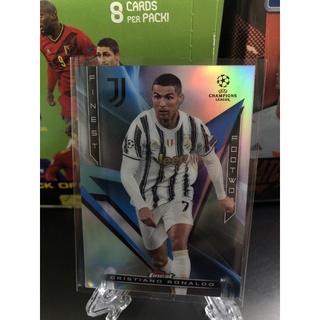 2020-21 Topps Finest UEFA Champions League Soccer Cards Finest Footwork