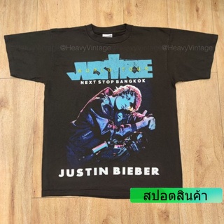 JUSTIN BIEBER [3] WORLD TOUR LIVE IN BANGKOK เสื้อวง เสื้อทัวร์ จัสติน บีเบอร์