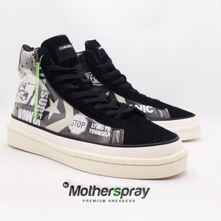 Converse Pro Leather Pleasure Black Premium Shoes By Motherspray