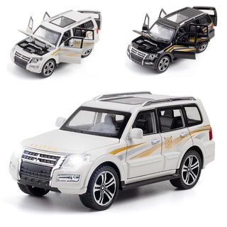 โมเดลรถยนต์ Mitsubishi Pajero อัลลอย ขนาด 1:32 ของเล่นสําหรับเด็ก