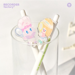 ( พร้อมส่ง ) Estherbunny x Rico Soft Pen 1mm ปากกาดำ