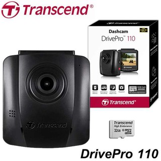 ภาพหน้าปกสินค้าTranscend DrivePro 110 (DP110) ฟรี เมม 32GB ชัดทั้งกลางวัน-กลางคืน กล้องติดรถยนต์  กล้องรถยนต์  เมนูภาษาไทย ประกัน 2 ปี Drive Pro 110 TS-DP110M-32G ที่เกี่ยวข้อง