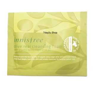 ♥️พร้อมส่ง แท้100%♥️ Tester Innisfree Olive Real Cleansing Foam