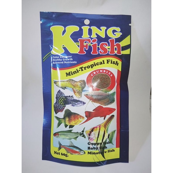 king-fish-mini-tropical-fish-60g-อาหารสำหรับปลาสวยงาม-และปลาขนาดเล็กทุกชนิด