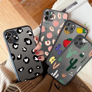 เคสโทรศัพท์มือถือ ลายเสือดาว หัวใจ สําหรับ OPPO A94 A15 A15S A12 AX7 A53 A52 A72 A92 A5 A9 2020