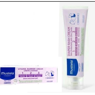 Mustela ครีม Vitamin Barrier Cream 100ml/3.88oz