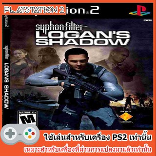 แผ่นเกมส์ PS2 - Syphon Filter Logans Shadow