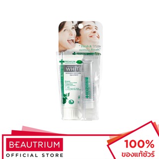 DENTISTE Premium &amp; Natural Whitening Toothpaste Travel Pack ยาสีฟัน 50g