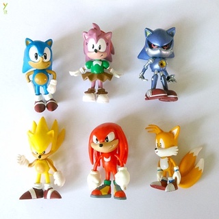 ภาพขนาดย่อของภาพหน้าปกสินค้าSoft Plush FigureToys ตุ๊กตานุ่ม รูปการ์ตูนเม่น sonic the hedgehog ขนาด 20-30 ซม Cartoon Character Cuddle Pillow for Kid Children จากร้าน yirong.th บน Shopee ภาพที่ 4