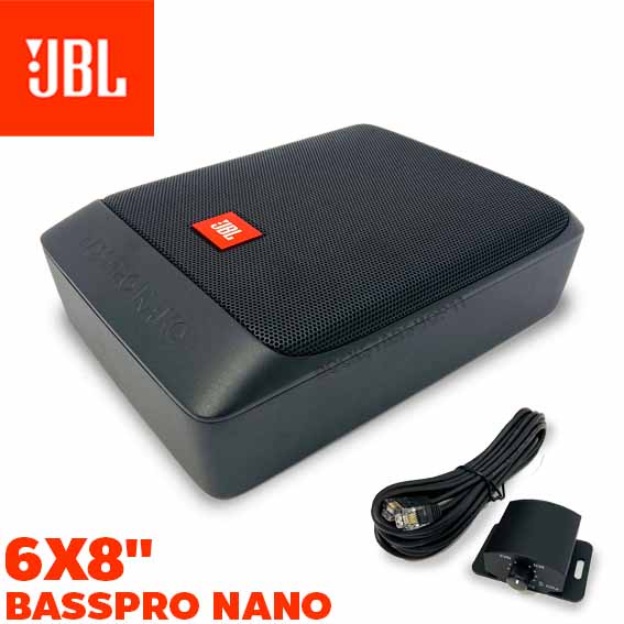 ยอดฮิต2023-ซับบ๊อกbass-box-เบสบ๊อกซ์-subbox-jbl-รุ่น-basspronano-seriesมีแอมป์ในตัวขนาด-6x8-นิ้ว-พร้อมรีโมทปรับระดับ