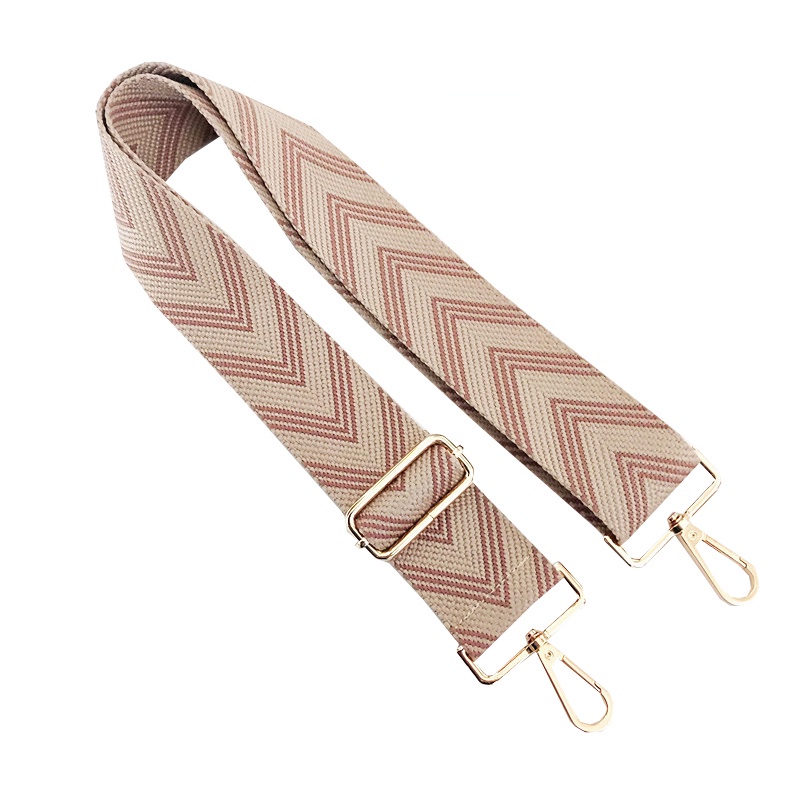 ภาพสินค้าDILIDAP Colorful Woven Bag Belt Bag Accessories Wide Shoulder Straps Striped Adjustable All-match Stylish Multi-colored จากร้าน dilidap.th บน Shopee ภาพที่ 3