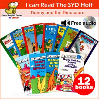 พร้อมส่ง เซตหนังสือนิทาน  I can Read level 1 : The Syd Hoff : Danny and the Dinosaur  รวม 12 เรื่อง free CD mp3