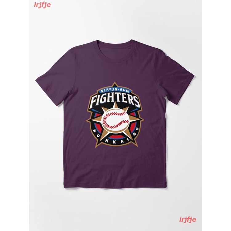 new-hokkaido-nippon-fighters-essential-t-shirt-เสื้อยืด-ดพิมพ์ลาย-เสื้อยืดผ้าฝ้าย-คอกลม-cotton-แฟชั่น-sale-unisex