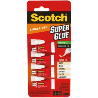 Scotch® Super Glue Gel, Single Use