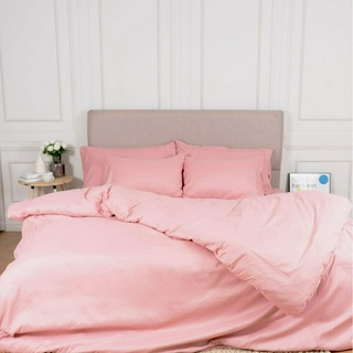 Darling Mattress ชุดผ้าปูและผ้านวมรุ่นนาโนเทค สีชมพูพาสเทล NANOTECH Bedsheet and Duvet Set "Pastel Pink"