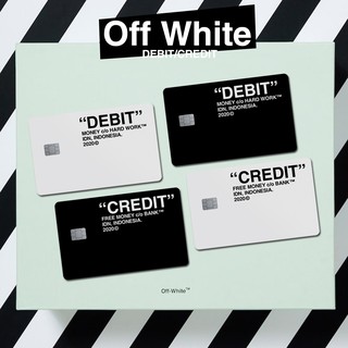 บัตรชําระเงิน PT2 | สติกเกอร์การ์ด Garskin ATM ATM SKIN DEBIT CREDIT EMONEY FLAZZ | หนังการ์ด