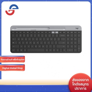 Logitech K580 SLIM MULTI-DEVICE คีย์บอร์ดไร้สาย-english keyboard