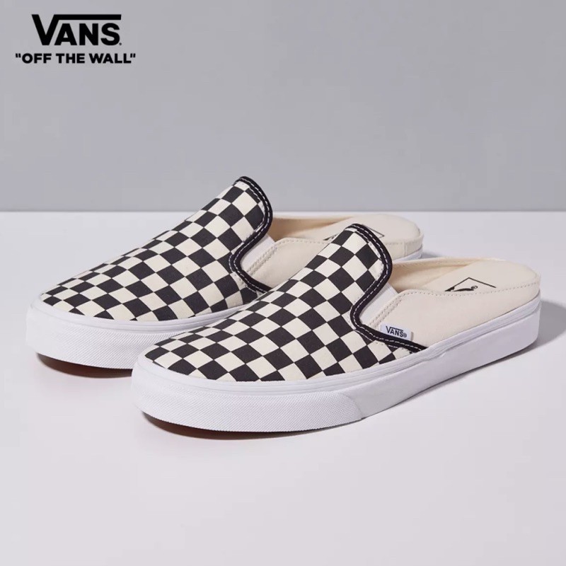 ภาพหน้าปกสินค้าVANS SLIP ON MULE CHECKERBOARD สินค้ามีประกันแท้ จากร้าน vans_storie_shop บน Shopee