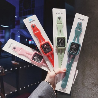 สําหรับแอปเปิ้ลวอช สายนาฬิกา watch series7 6 5 4 3 2 1 SE สายหนังสายนาฬิกา smart watch ขนาด38mm/40mm/41mm/42mm/44mm/45mm