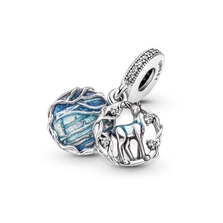 Pandora ของแท้ จี้เงิน 925 รูปแฮร์รี่พอตเตอร์ สเนปโด แพทโรนัส ของขวัญวันเกิด สําหรับสุภาพสตรี p825