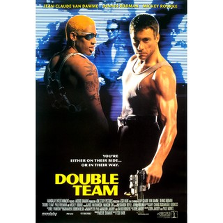 โปสเตอร์ หนัง คู่โหดมหาประลัย Double Team (1997) POSTER 20”x31” American Action Movie Jean-Claude Van Damme