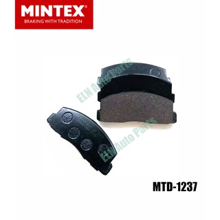 Mintex ผ้าเบรคหน้า (ของอังกฤษ) (brake pad) MITSUBISHI (MB) Champ II, Galant Sigma Supersaloon E11, E12, Space Runner