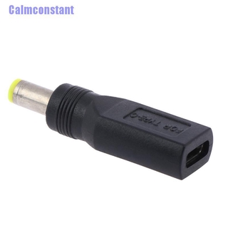 Ca&gt; อะแดปเตอร์ชาร์จ Usb 3. อะแดปเตอร์พาวเวอร์ Dc Usb - C Female To 5 . 5 มม. X 2 . 5 มม. Male 1 Type C