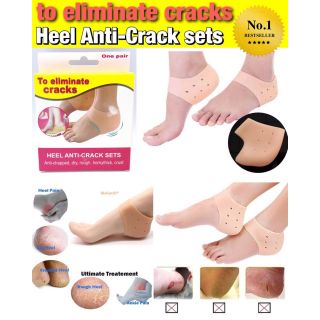 To eliminate cracks Heel anti ซิลิโคนรองส้นเท้า ถนอมส้นเท้าแตก บรรเทาส้นเท้าเจ็บ