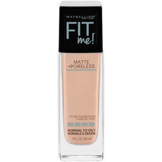 Maybelline Fit Me Matte+Poreless Foundation 30ml. เมย์เบลลีน รองพื้น ฟิตมี 30ml.