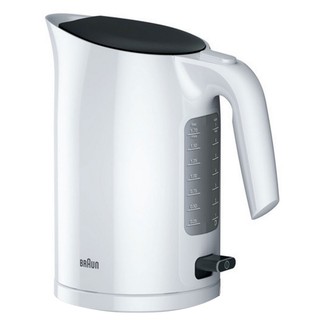 กาต้มน้ำไฟฟ้า BRAUN WK3000.WH 1 ลิตร BRAUN กาต้มน้ำไฟฟ้า รุ่น WK3000.WH คือผลิตภัณฑ์ที่ได้รับรางวัลการออกแบบผลิตภัณฑ์คุณ