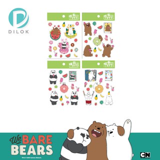 สินค้า WE BARE BEARS StickerA6 #WBB9002