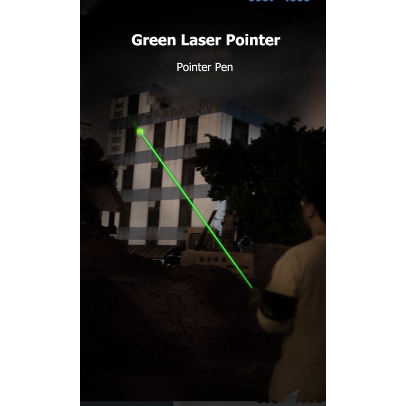 ภาพหน้าปกสินค้าSmilingShark LS307B Green Laser Pointer เลเซอร์สีเขียวแบบพกพา ตัวชี้เลเซอร์แบบชาร์จ USB แมวเล่นแสงเลเซอร์ สอนตัวชี้ จากร้าน xunmenglong.th บน Shopee