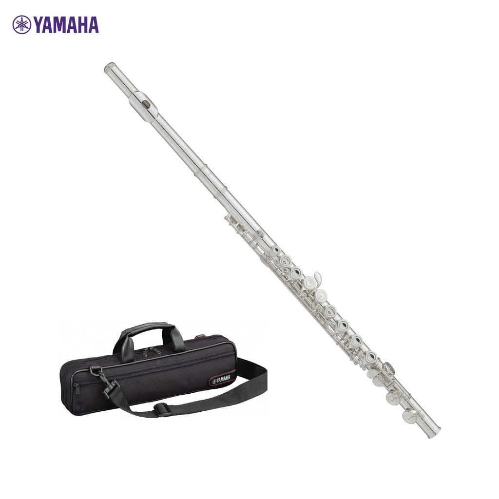 yamaha-yfl-222-flute-ฟลูตยามาฮ่า-รุ่น-yfl-222-case-เคสกระเป๋าสะพาย