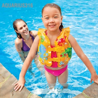 ภาพหน้าปกสินค้าAquarius316  เสื้อชูชีพ แบบพองลม ปรับได้ กระดุมคู่ สําหรับว่ายน้ำ เด็ก ที่เกี่ยวข้อง