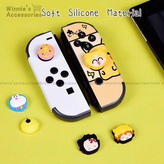 ภาพขนาดย่อของภาพหน้าปกสินค้า4PCS Cute เคส Switch Thumb Grip Caps สำหรับ Nintendo Switch & Lite Cartoon เคสซิลิโคน NS Joystick Joy-Con Mario Pikachu Mickey Snoopy Controller จากร้าน winnie2020.th บน Shopee ภาพที่ 6