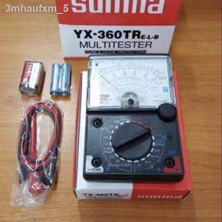 มิเตอร์วัดไฟ sunma แบบเข็ม รุ่น Multimeter/Multitester YX-360TR (ของแท้)