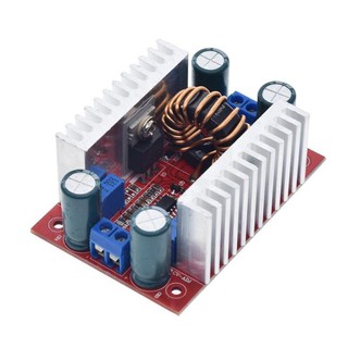 DC 400W 15A Step-up Boost Converter ตัวจ่ายกำลังไฟคงที่ในปัจจุบัน LED ไดร์เวอร์ 8.5-50V ถึง 10-60V ขั้นตอนที่ชาร์จแรงดั